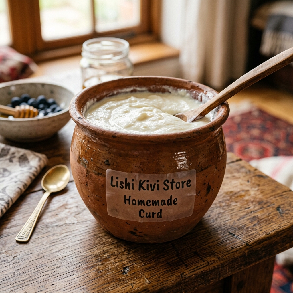 Homemade Curd (வீட்டுத் தயிர்)