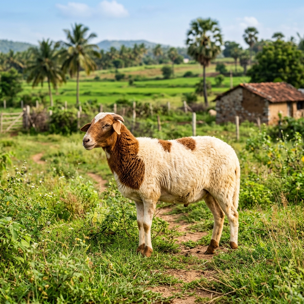 Live Sheep (செம்மறி ஆடு)