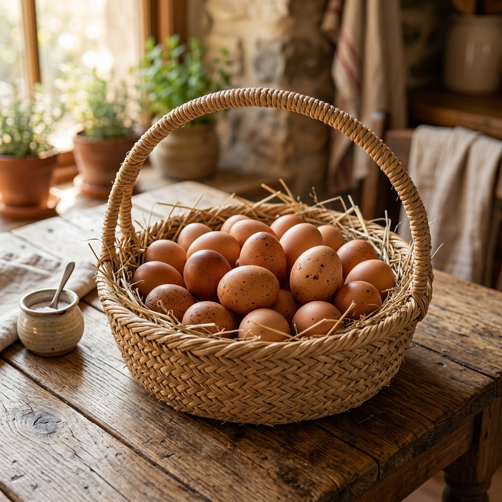 Naatu Kozhi Muttai - Country Eggs (நாட்டுக்கோழி முட்டை)